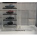 ACRYL SHOWCASE DISPLAY ( STAND VERSION ) FOR 10 PCS 1/43 MINICHAMPS CARS